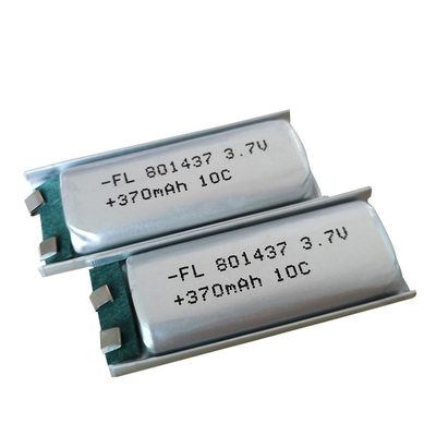 Navulbaar Li Polymer Battery 801437 10c 370mah 3.7v