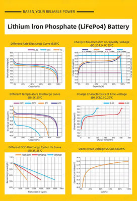 het Lithium Ionen24v Lifepo4 Batterij van 24V 200Ah voor Zonneopslag
