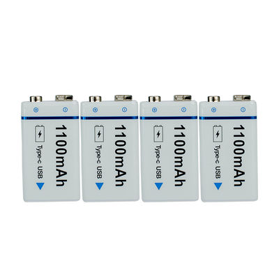 9V Batterijen, 10 Jaar Houdbaarheid, 9v Batterij voor Rookmelder, 9 Volt Voeding voor Gitaarpedalen, Vierkante Batterijen 9V Lithium-ion batterij voor Rook/CO-melder, Elektronica & Audio