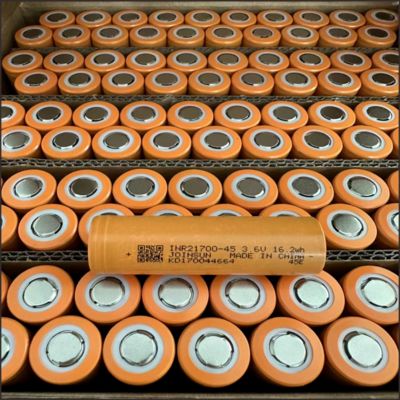 21700 lithium batterij, 3.7V, capaciteit 5000mAh, ronde vorm, sterke licht zaklamp, stroom batterij voor elektrisch gereedschap