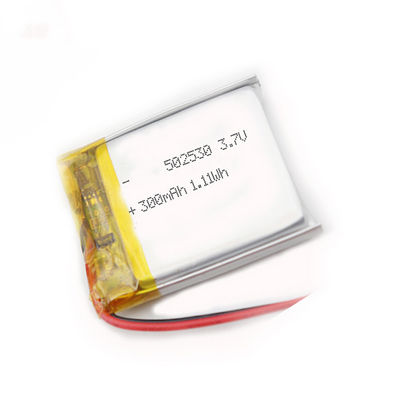 ROHS 502530 300mAh-PCB van de Batterij Elektronische Toy Batteries With van Lithiumlipo