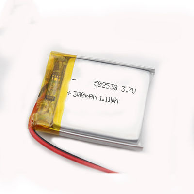 ROHS 502530 300mAh-PCB van de Batterij Elektronische Toy Batteries With van Lithiumlipo