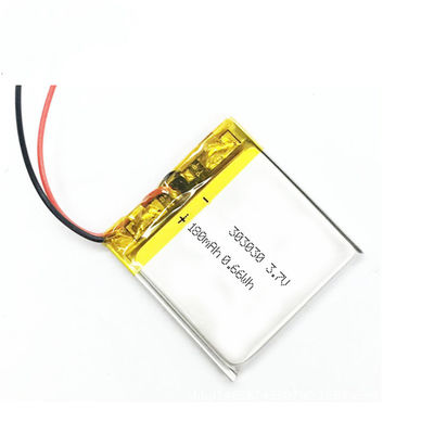 ROHS de Lossing van 180mah 303030 3,7 V Li Polymer Battery Low Self met PCM
