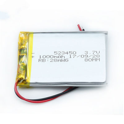 de Rolstoelen van 0.5C 523450a 950mah 3,7 V Li Polymer Battery For Electric