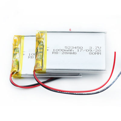 de Rolstoelen van 0.5C 523450a 950mah 3,7 V Li Polymer Battery For Electric