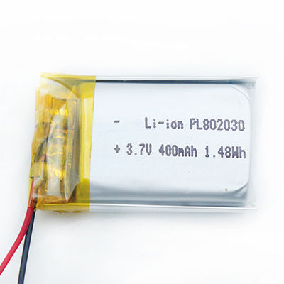 802030 kc-de Navulbare Li Polymer Battery 3.7V 400mAh Lipo Batterij van Ce