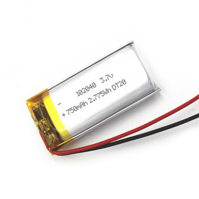 102040 Navulbaar Li Polymer Battery