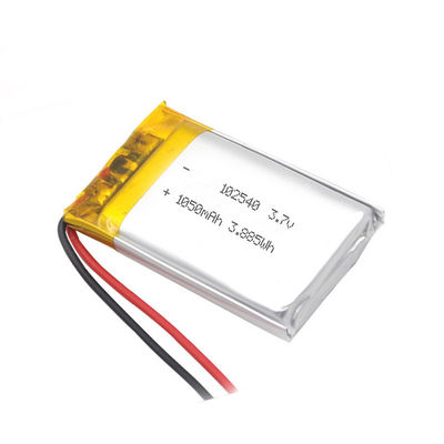 OEM ODM 102540 1050mAh 3,7 V Li Polymer Battery Environmental Friendly voor VR-Glazen