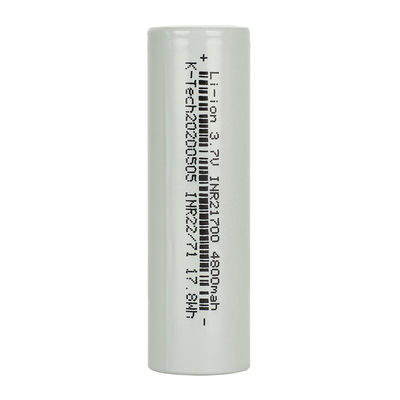 21700 het Lithium Ion Battery van 4800Mah 3.7V