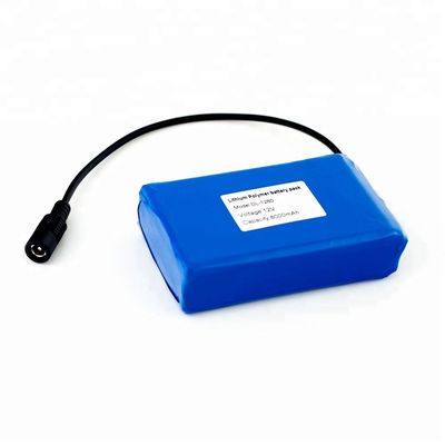 de Navulbare Li Polymer Battery Pack For PDVD Mobiele telefoon van 8000mah 12v